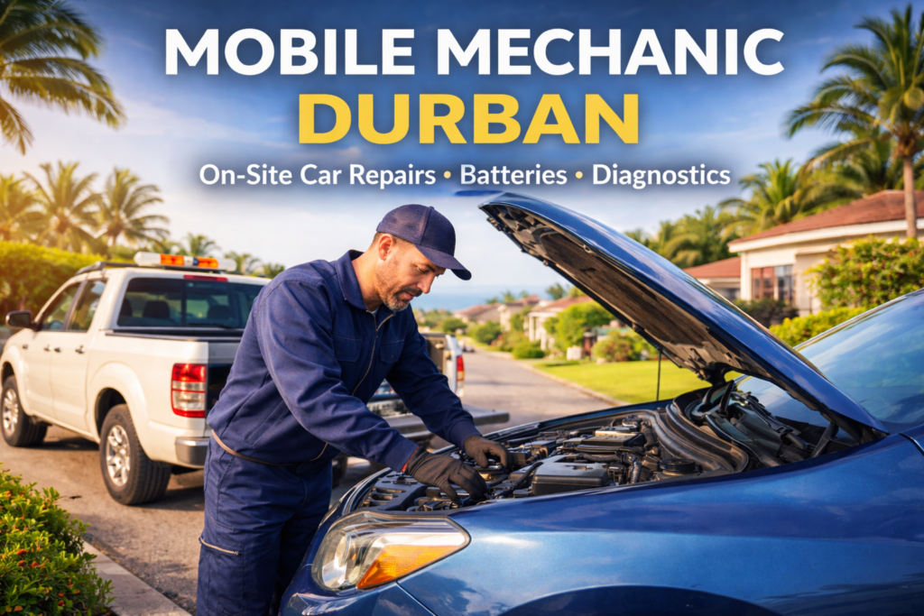 Mobile mechanic Durban on-site assistance for breakdowns and repairs