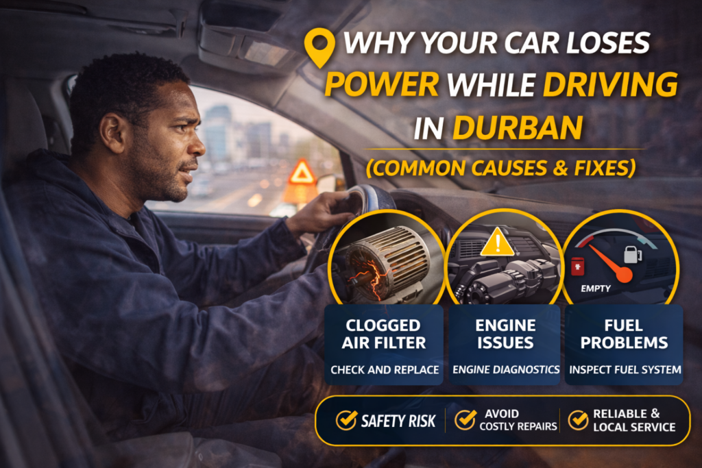 Car losing power while driving in Durban